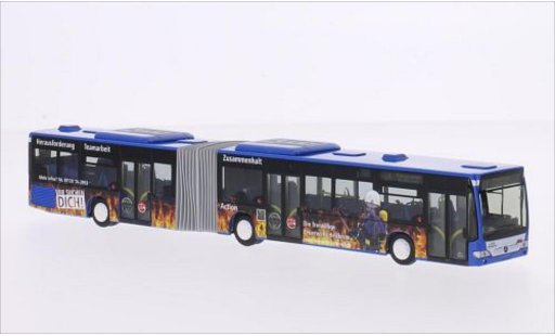 Mercedes Citaro G 1/87 Rietze E4 Stadtwerke Heilbronn - FW Heilbronn modelauto