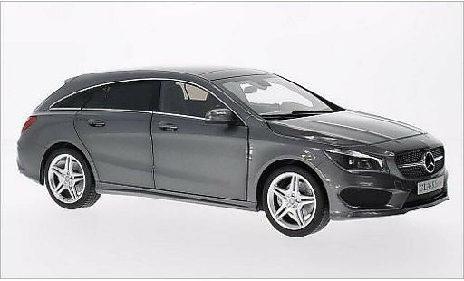 Mercedes CLA Shooting Brake 1/18 Norev Klasse Stationwagen metallic grijs modelauto