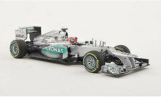 Mercedes F1 2012 1/43 Minichamps W03 No.7 Petronas GP Valencia modelauto