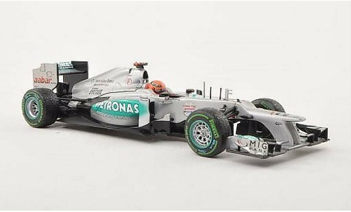 Mercedes F1 2012 1/43 Minichamps W03 No.7 Petronas Last Race GP Brasilien modelauto