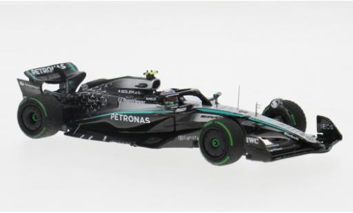 Modelauto Mercedes F1 2025 W16 E Performance formule 1 GP Australien AMG Petronas Formula One Team 1/43 Minichamps