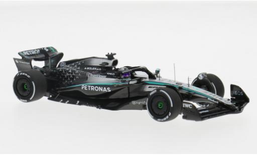 Modelauto Mercedes F1 2025 W16 E Performance formule 1 GP China AMG Petronas Formula One Team 1/43 Minichamps