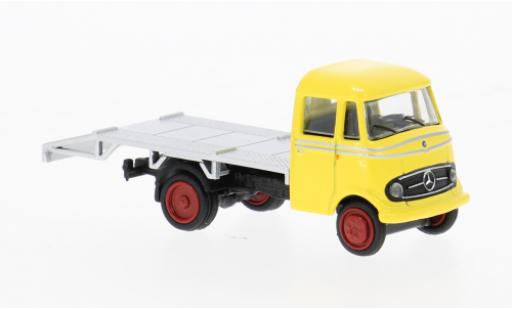 Modelauto Mercedes L319 Abschleppwagen Abschlepp geel 1/87 Schuco