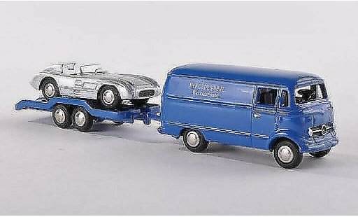 Mercedes L319 Kastenwagen 1/87 Bub bestelwagen/Hanger/MB 300SLR modelauto