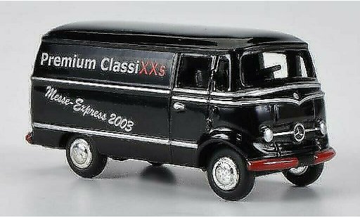 Mercedes L319 Kastenwagen 1/87 Bub bestelwagen Messe 2003 modelauto