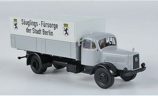Mercedes L4500 Base 1/87 Brekina Sauglings-Fursorge der Stadt Berlin modelauto