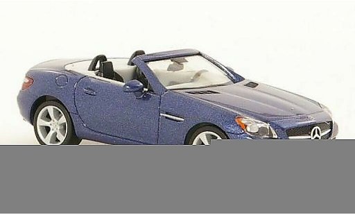 Mercedes Classe SLK Base 1/87 Herpa (R172) blauw 2011 modelauto