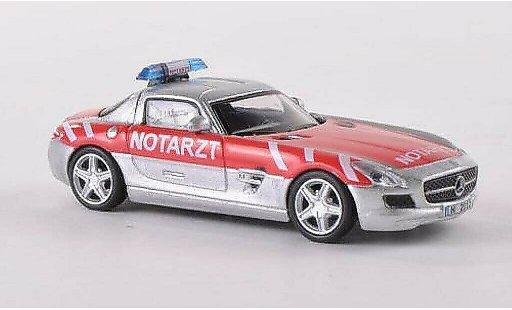 Mercedes SLS Coupe 1/87 Schuco AMG (C197) Notarzt modelauto