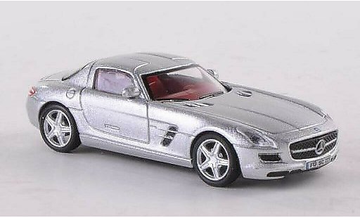 Mercedes C Coupe 1/87 Schuco AMG grijs modelauto