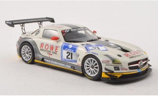 Mercedes SLS GT3 1/43 Minichamps AMG No.21 Rowe Racing 24h Nurburgring 2012 /Bullitt modelauto