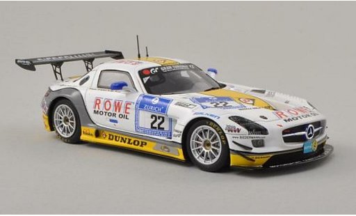 Mercedes SLS GT3 1/43 Spark AMG No.22 ROWE/Biedermann 24h Nurburgring 2013 /N.Bastian modelauto