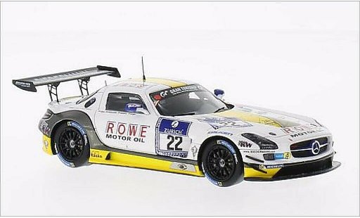 Mercedes SLS GT3 1/43 Spark AMG No.22 Rowe Racing 24h Nurburgring 2014 /M.Engel modelauto