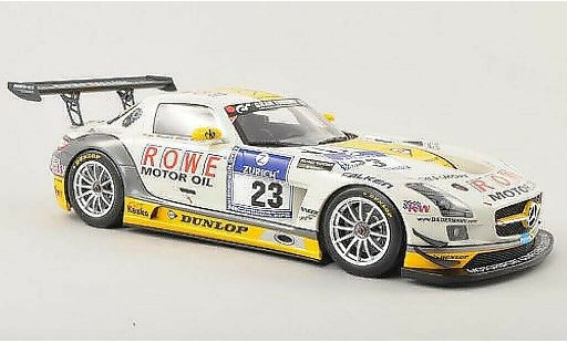 Mercedes SLS GT3 1/18 Minichamps AMG No.23 Rowe Racing 24h Nurburgring 2013 /Jager modelauto