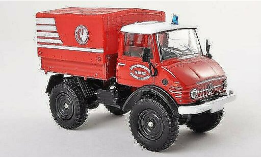 Mercedes Unimog 406-425 1/50 Solido 406 Vehicule dIncendie et de Secours - Vaucluse Brandweer 1963 modelauto