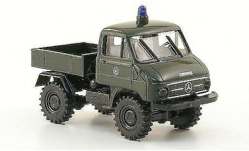 Mercedes Unimog 406-425 1/87 Brekina 411 laadbak Politie modelauto