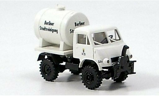 Mercedes Unimog 401-404 1/87 Brekina U 402 BSR met Tank modelauto