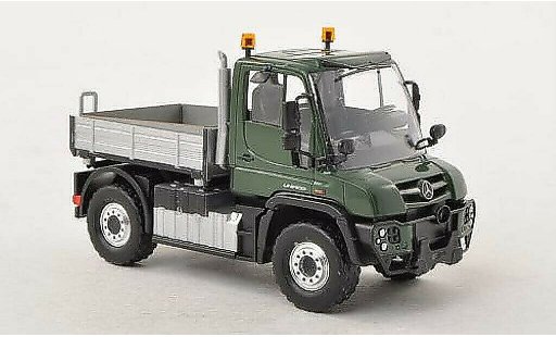 Mercedes Unimog 406-425 1/87 Busch U430 laadbak groen modelauto