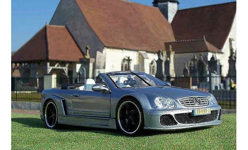 Mercedes Classe CL AMG DTM cabriolet 1/18 Maisto K street grijs modelauto