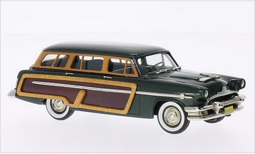 Mercury Monterey Station Wagon 1/43 Brooklin metallic groen/Holzoptik 1954 modelauto