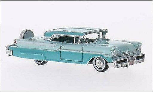Mercury Turnpike Base 1/87 Oxford blauw/turquoise 1957 modelauto