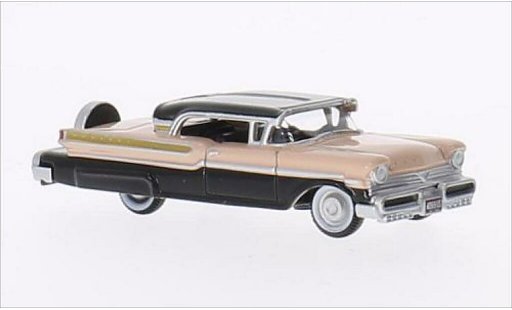 Mercury Turnpike Base 1/87 Oxford zwart/roze 1957 modelauto