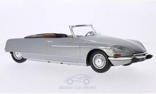 Modelauto Citroen DS 21 Chapron Palm Beach grijs 1968 met Beleuchtung 1/18 Metal 18