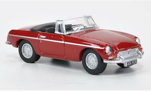 MG B Base 1/76 Oxford rood open 1970 modelauto