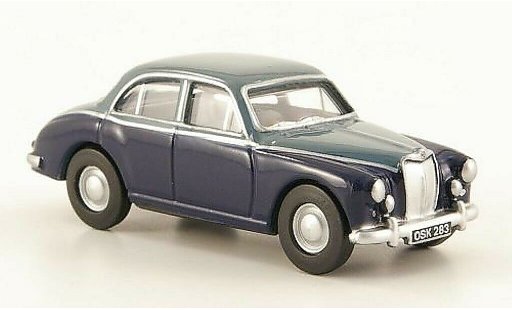 MG ZB Base 1/76 Oxford blauw/grijsblauw modelauto