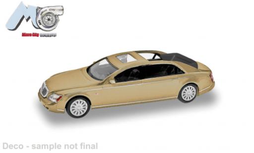 Modelauto Maybach 62 62S S gold 1/87 Micro City 87