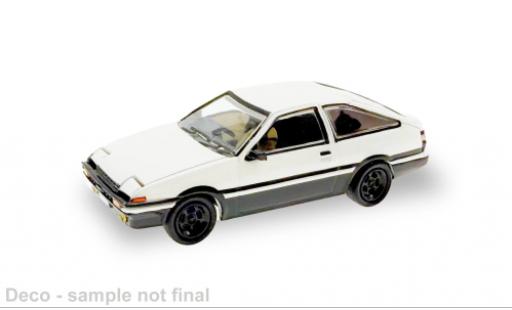 Modelauto Toyota Corolla AE86 wit/zwart 1/87 Micro City 87