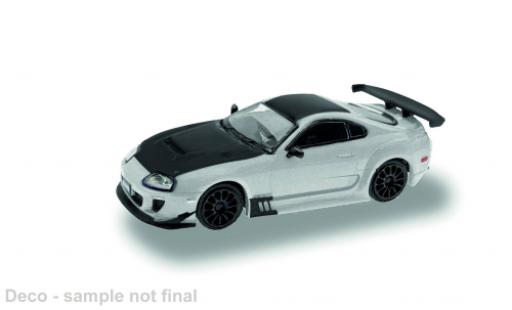 Modelauto Toyota Supra Base grijs/zwart 1993 1/87 Micro City 87