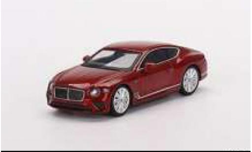Modelauto Bentley Continental GT Speed rood 2022 1/64 Mini GT