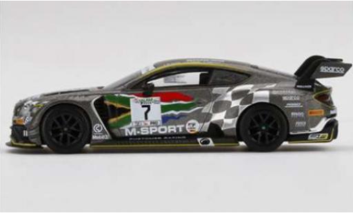 Modelauto Bentley Continental course GT3 Intercontinental GT Challenge 9h Kyalami #7 1/64 Mini GT