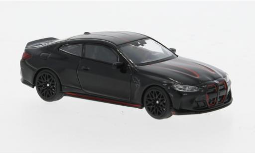 Modelauto Bmw M4 CSL (G82) zwart 1/64 Mini GT