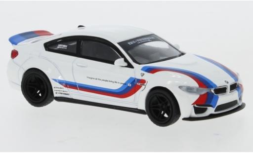 Modelauto Bmw M4 lb works (F82) wit/Dekor RHD 1/64 Mini GT
