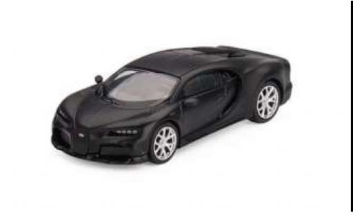 Modelauto Bugatti Chiron Super Sport 300 zwart 2020 1/64 Mini GT