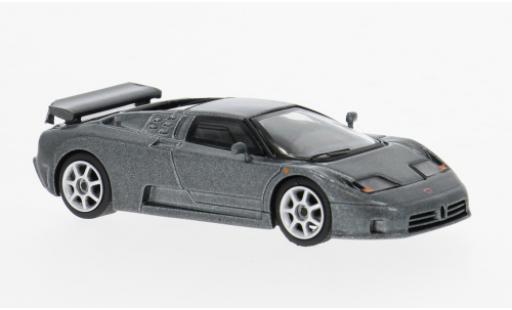 Modelauto Bugatti EB110 Super Sport grijs 1995 1/64 Mini GT