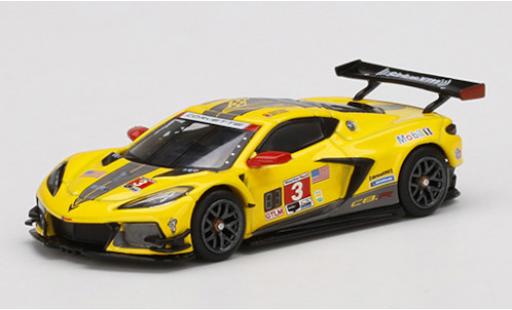 Modelauto Chevrolet Corvette Racing (.R) C8.R No.3 IMSA 24h Daytona 2020 N.Catsburg/A.Garcia/J.Taylor 1/64 Mini GT