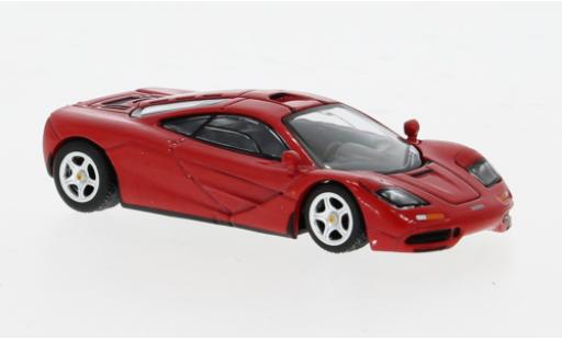 Modelauto McLaren F1 Base rood 1/64 Mini GT