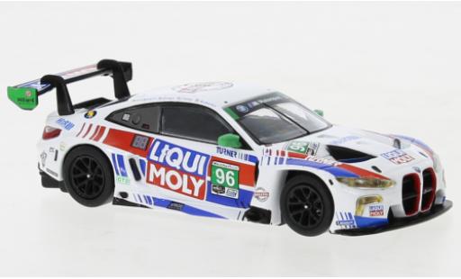 Modelauto Bmw M4 gt3 No.96 Turner Motorsport Liqui Moly IMSA 24h Daytona 2022 1/64 Mini GT