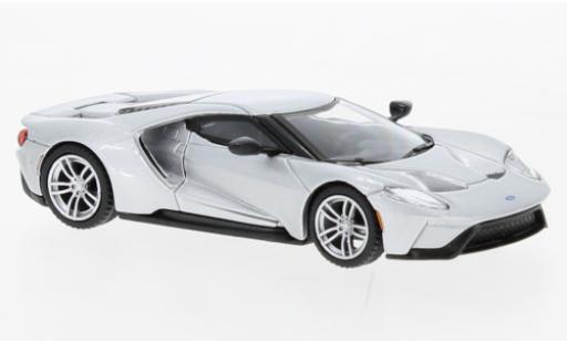 Modelauto Ford GT Berlinetta grijs 1/64 Mini GT