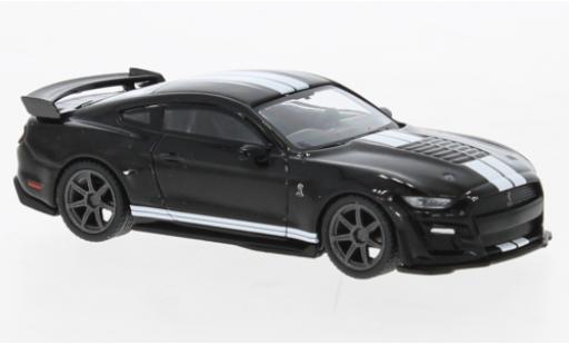 Modelauto Ford Mustang Shelby GT500 Ford Mustang zwart 1/64 Mini GT