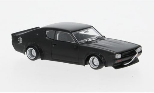 Modelauto Nissan Skyline 2000 Kenmeri zwart 1/64 Mini GT