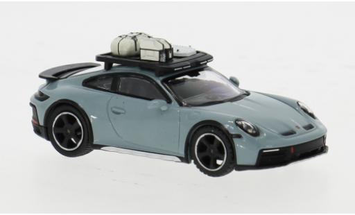 Modelauto Porsche 911 Dakar groen 2024 1/64 Mini GT