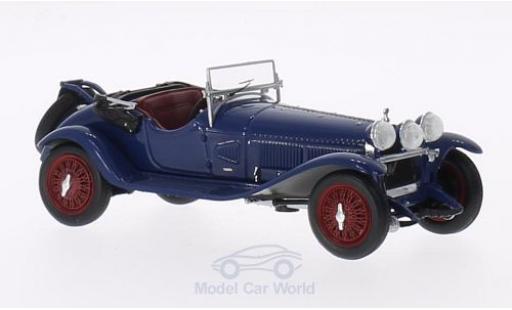 Modelauto Alfa Romeo 6C 1750 gran sport G.S. blauw RHD 1930 1/43 Minichamps