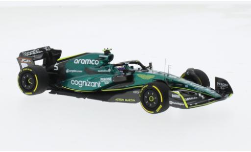 Modelauto Aston Martin AMR22 f1 2 No.5 Aramco Cognizant Team Cognizant formule 1 GP Abu Dhabi 2022 1/43 Minichamps