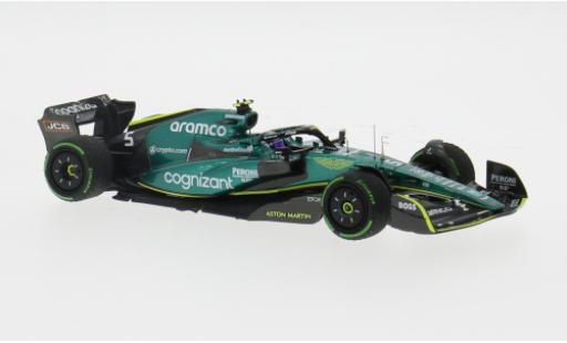 Modelauto Aston Martin AMR22 f1 2 No.5 Aramco Cognizant Team Cognizant formule 1 GP Singapur 2022 1/43 Minichamps