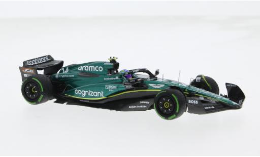 Modelauto Aston Martin AMR23 f1 3 No.14 Aramco Cognizant Team Cognizant formule 1 GP Monaco 2023 1/43 Minichamps