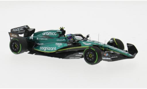 Modelauto Aston Martin AMR23 f1 3 No.14 Aramco Cognizant Team Cognizant formule 1 GP Niederlande 2023 1/43 Minichamps