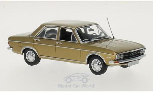 Modelauto Audi 100 berline gold 1969 1/43 Minichamps